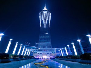安卓风景 自然风光 大自然 城市 建筑 夜晚 灯火阑珊手机壁纸
