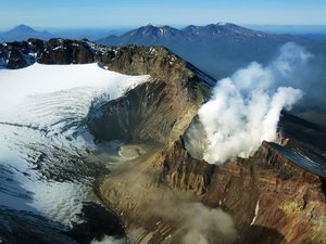 风景 自然 火山