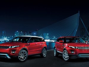 安卓汽车 suv 红色 路虎手机壁纸