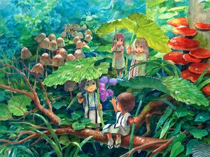 安卓动漫 卡通 梦幻童年 童年时光 插画 手绘手机壁纸