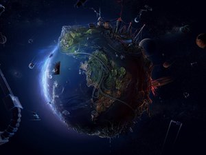 安卓炫酷 星空 宇宙手机壁纸