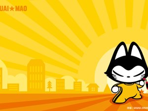 安卓动漫 拽猫手机壁纸