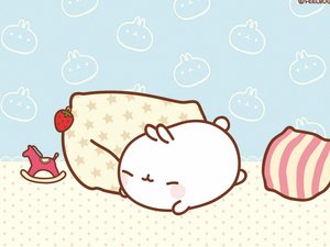 动漫 molang 手绘 卡通