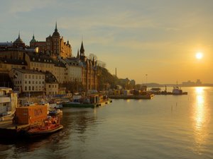风景 旅游胜地 城市 瑞士 斯德哥尔摩