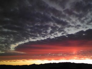 安卓风景 自然风光 火烧云 晚霞 夕阳 落日手机壁纸