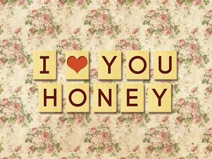 安卓爱情美图 爱情箴言 honey手机壁纸