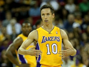 安卓精选 NBA 篮球 洛杉矶 湖人队 纳什手机壁纸