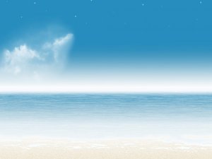 安卓简约 海滩手机壁纸