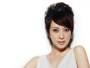 安卓金巧巧 蓝色的女人 明星 美女手机壁纸