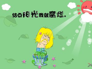 安卓黑叫兽 可爱 卡通 1080p手机壁纸