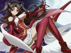 安卓动漫 CG 日本 性感 动作 红 草泥马手机壁纸