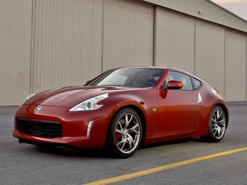 汽车 轿跑 nisan 尼桑 红色 370Z 日产