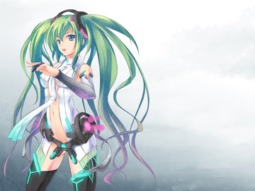 动漫 少女 初音未来