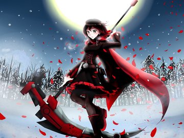 动漫 卡通 动漫少女 场景 RWBY