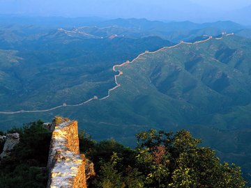 开阔 风景 大气 旅游 风光 旅游胜地 长城 万里长城