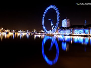 风景 旅游 英国 伦敦眼