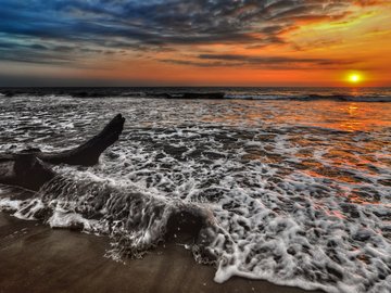 风景 大海 浪花