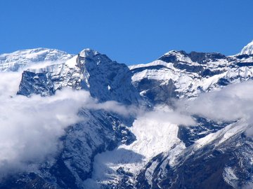 风景 自然风光 雪山