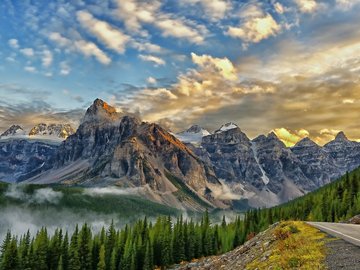 加拿大 风景 风光 美景 旅游 自然 加拿大 班夫 国家公园