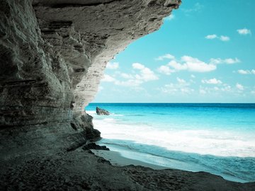 风景 大海 夏天 凤凰 全景 帆船 自然风光