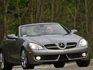 Mercedes Benz 奔驰 SLK350 汽车 宽屏