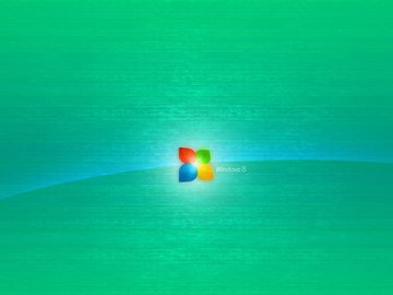 Windows 8 设计 简约 系统 绿色