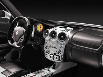 白色 死神 骷髅 Ferrari F430 Calavera 汽车 法拉利