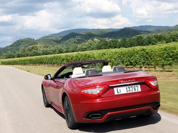 Maserati GranCabrio Sport 玛莎拉蒂 跑车 汽车 宽屏