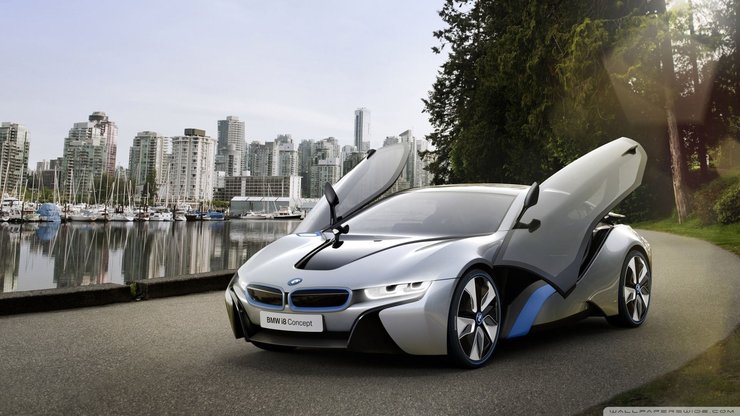 汽车 超跑 宝马 BMW i8