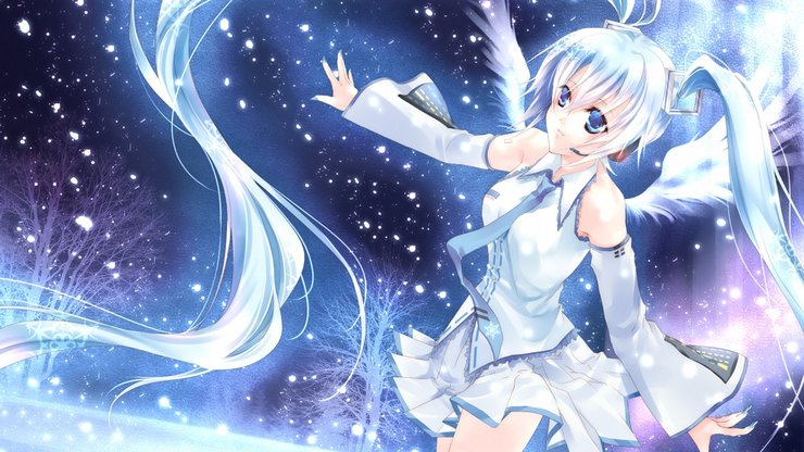 动漫 动漫少女 虚拟明星 初音 动漫歌手