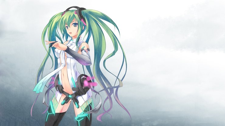 动漫 少女 初音未来