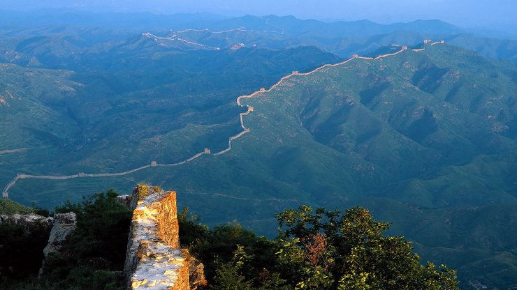 开阔 风景 大气 旅游 风光 旅游胜地 长城 万里长城