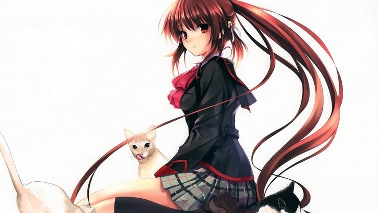 动漫 Little Busters! 少女 手绘