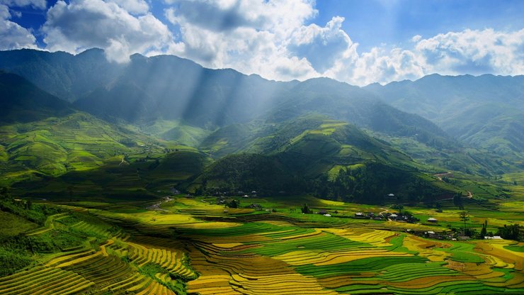 风景 旅游 越南