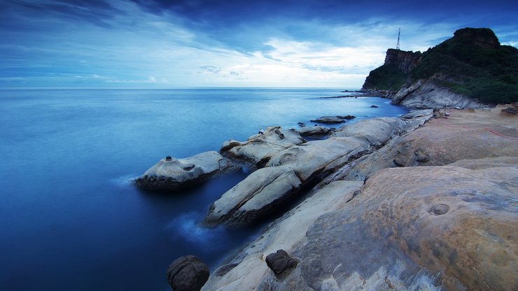 风景 海洋 海岸 礁石