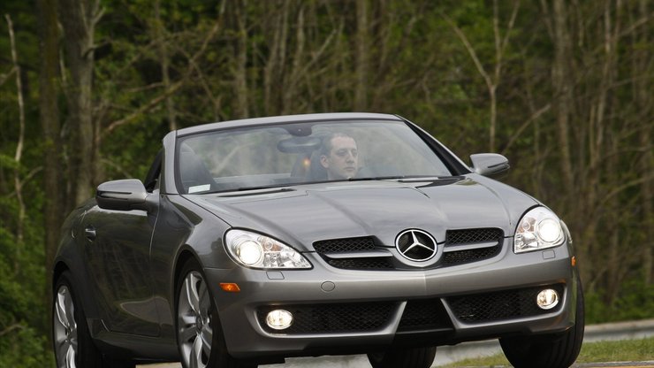 Mercedes Benz 奔驰 SLK350 汽车 宽屏