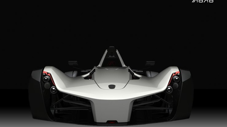 汽车 赛车 银灰色 BAC Mono