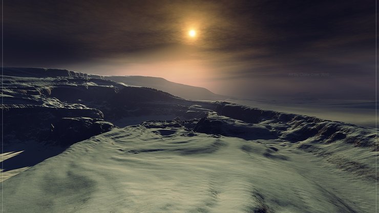 风景 冰天雪地