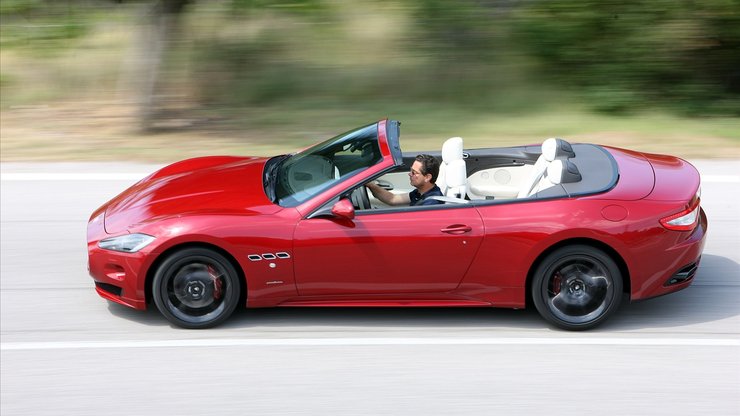 Maserati GranCabrio Sport 玛莎拉蒂 跑车 汽车 宽屏