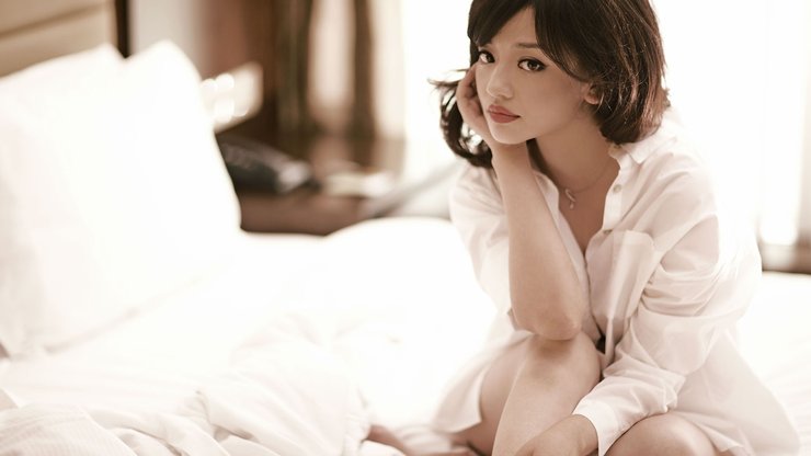 李昕芸 美女 明星 宽屏