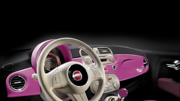 菲亚特 Fiat Barbie 芭比娃娃 汽车