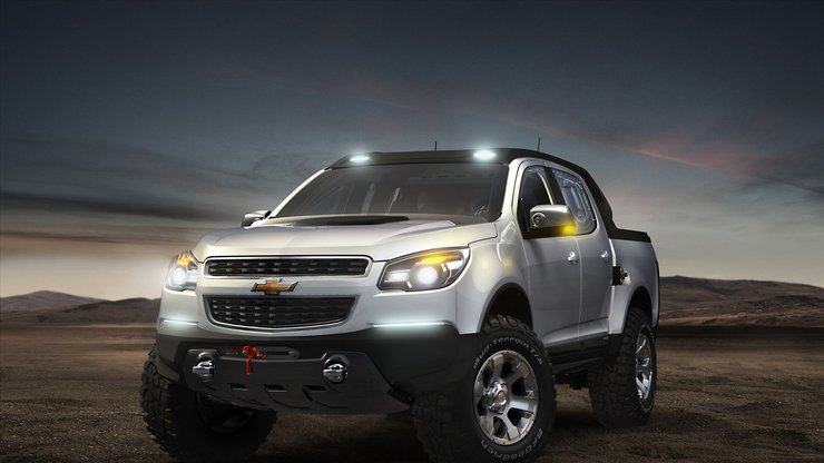 Chevrolet Colorado Rally 雪铁龙 皮卡 汽车 宽屏