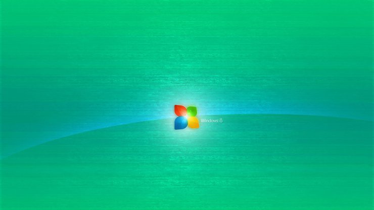 Windows 8 设计 简约 系统 绿色