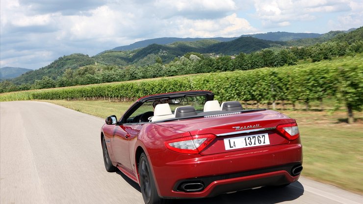 Maserati GranCabrio Sport 玛莎拉蒂 跑车 汽车 宽屏