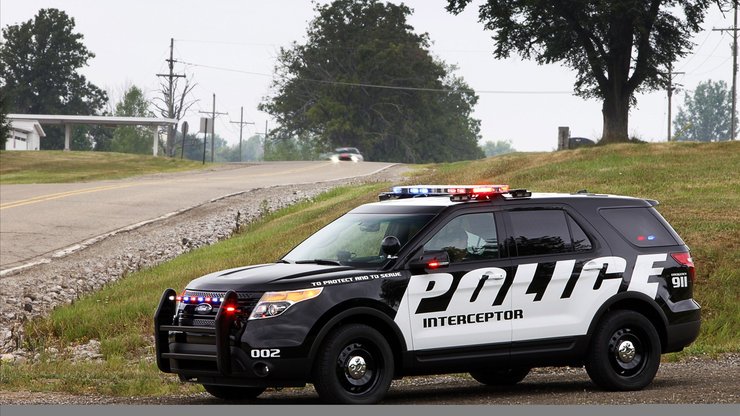 福特警车 福特 警车 Ford 汽车 宽屏