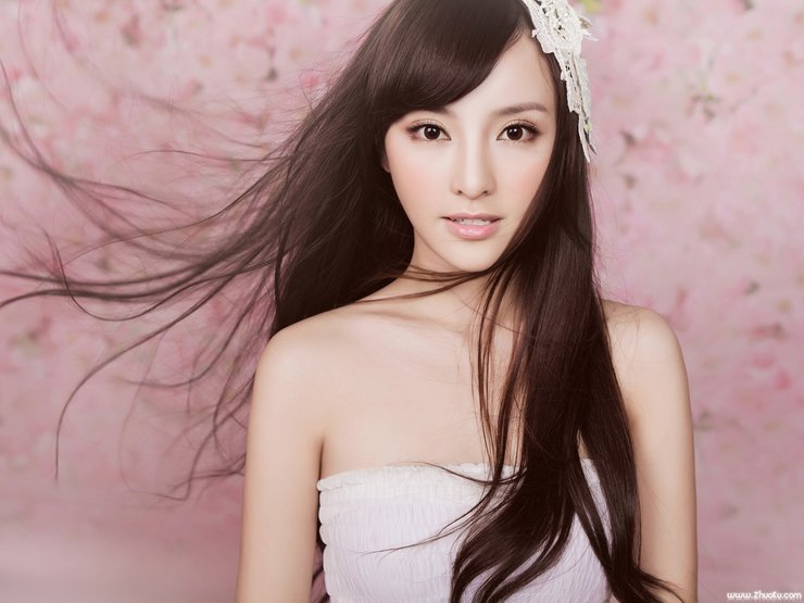 安卓手机美女 模特 清纯可爱 写真 萌妹子高清壁纸