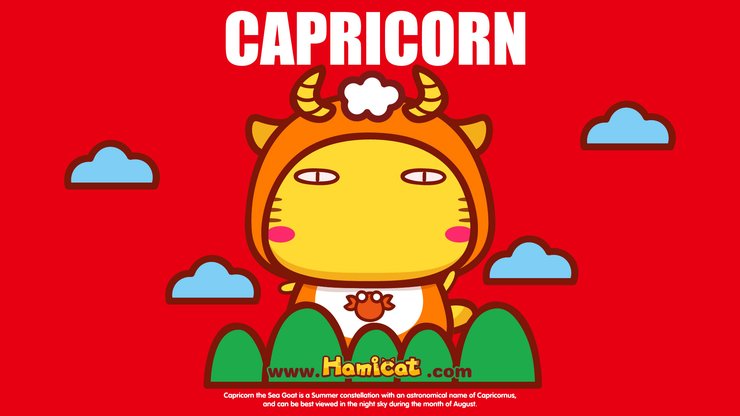 安卓手机动漫 原创 Hamicat 哈咪猫 星座 巨蟹座高清壁纸