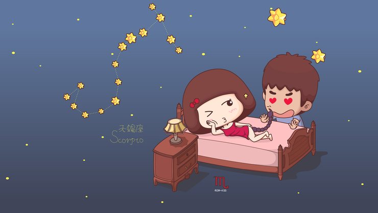 安卓手机动漫 麦拉风 麦拉风星座壁纸 星座壁纸 天蝎座高清壁纸