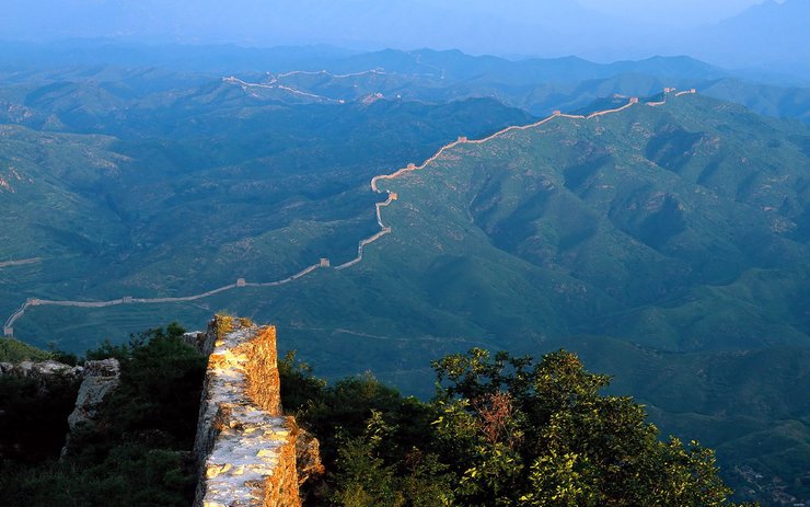 安卓手机开阔 风景 大气 旅游 风光 旅游胜地 长城 万里长城高清壁纸