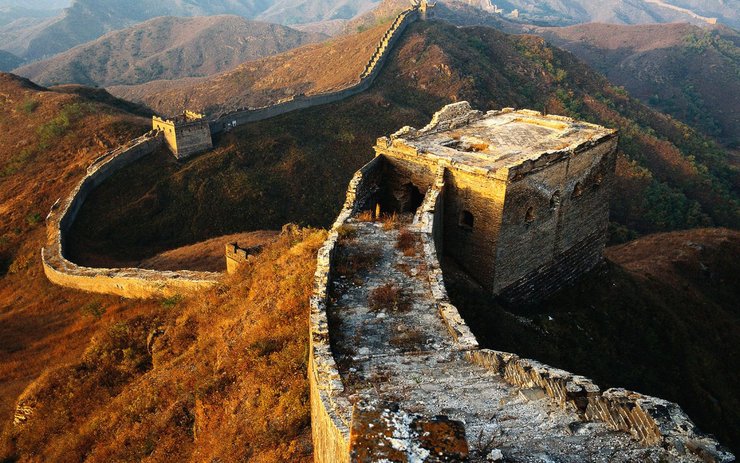 安卓手机开阔 风景 大气 旅游 风光 旅游胜地 长城 万里长城高清壁纸